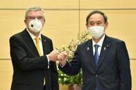 IOC会長バッハ､菅首相に東京五輪の海外観客へのワクチン接種を提案　入場できる観客規模は議論せず