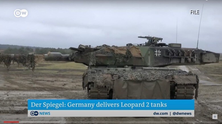 ドイツ製主力戦車「レオパルト2」　DW News / YouTube