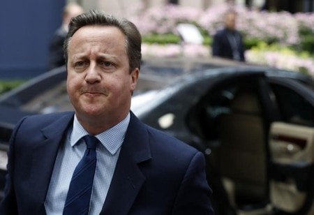 　６月２８日、英保守党はキャメロン首相（写真）の後任について、９月９日までに決定するとの見通しを示した。ブリュッセルで同日撮影（２０１６年　ロイター／Phil Noble）