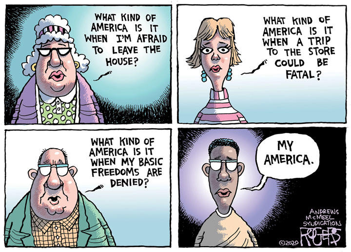 My Kind Of America / (c)2020 ROGERS─ANDREWS McMEEL SYNDICATION