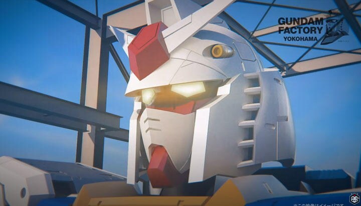 新型コロナウイルスのせいで一般へのお披露目は延期されたまま　GUNDAM Channel/YOUTUBE