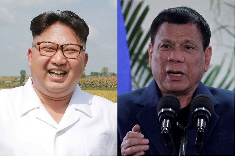 KCNA/via Reuters(LEFT); Lean Daval Jr.-REUTERS(RIGHT)