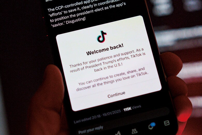 「中国資本」のTikTokがディールを強調するトランプと対中強硬派の火種に　PHOTO ILLUSTRATION BY JAAP ARRIENSｰNURPHOTOｰREUTERS
