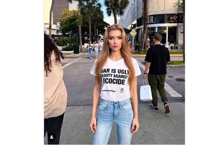 ミス・ユニバースのウクライナ代表、ビクトリア・アパナセンコさん　　＠missukraine_universe - instagram
