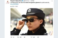 中国警察がロボコップ化！　「顔認証グラス」は犯罪者も誤魔化せない