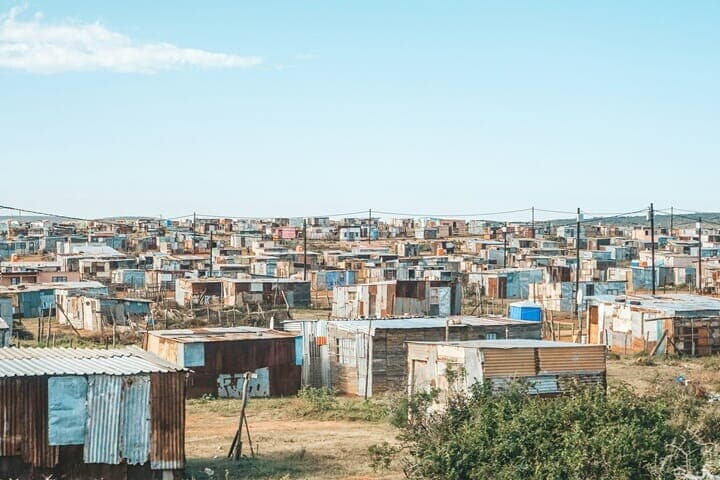 南アフリカのスラム