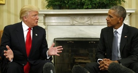 トランプ氏、政権移行でオバマ氏批判から一転「良い関係」 | ニューズウィーク日本版 オフィシャルサイト