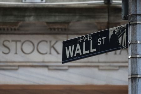 2025年4月7日、米ニューヨーク証券取引所（ＮＹＳＥ）で撮影。REUTERS/Kylie Cooper