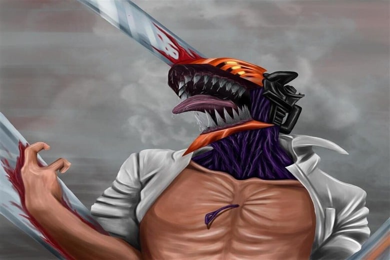 チェンソーマンのイラスト　Eliphaz Yesudas-shutterstock