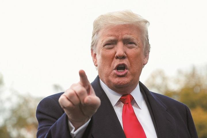 トランプはアメリカ政治における怒りの規模と破壊度を増幅させた　KEVIN LAMARQUEーREUTERS