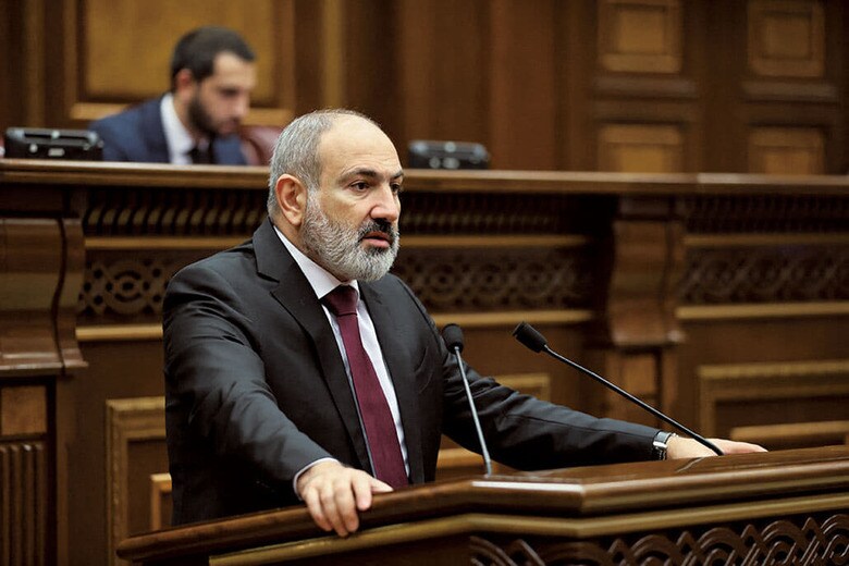 ロシアに擦り寄るパシニャン（写真）の思惑は　TIGRAN MEHRABYANｰPAN PHOTOｰREUTERS