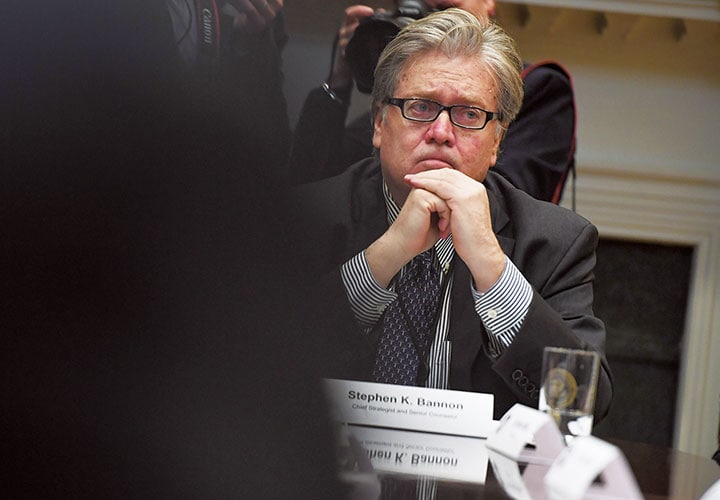 選挙戦ではトランプ旋風を仕掛けたが現実政治では素人同然　Matt Mcclain-The Washington Post/GETTY IMAGES