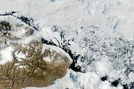 温暖化でグリーンランドの氷が初めて分解