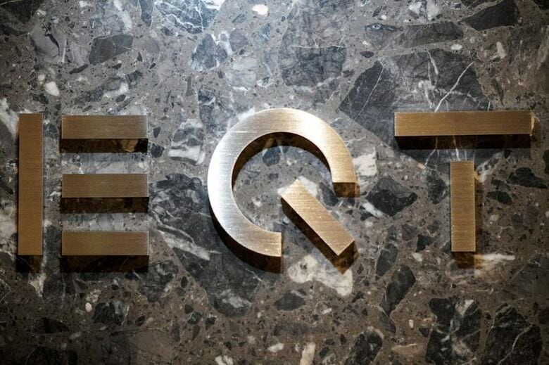 EQT ABのロゴ。2025年5月13日、東京で撮影　REUTERS/Miho Uranaka/File Photo