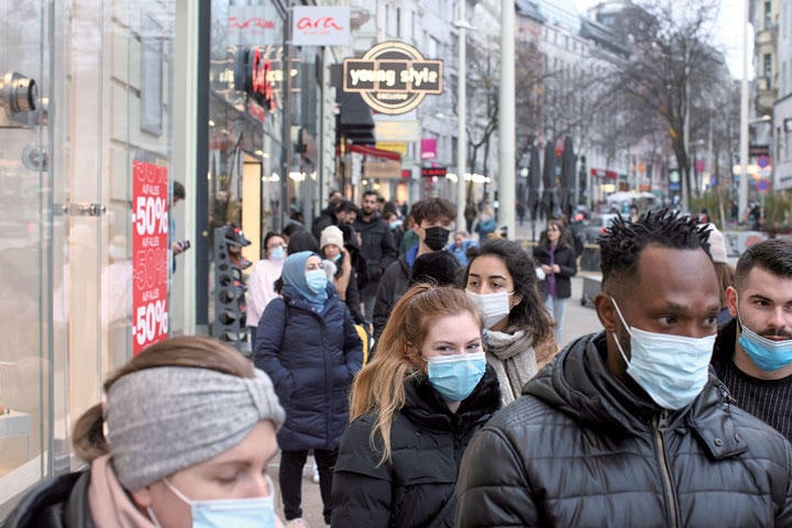 オーストリアも2度目のロックダウン中　Lisi Niesner-REUTERS