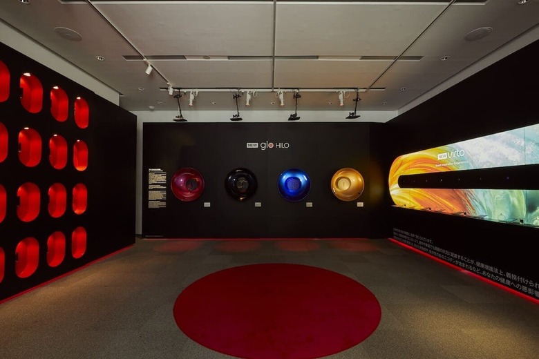 「glo Hilo 落合陽一ポップアップストア表参道」の展示空間。「glo Hilo」の世界観を五感で体験できる　BATジャパン