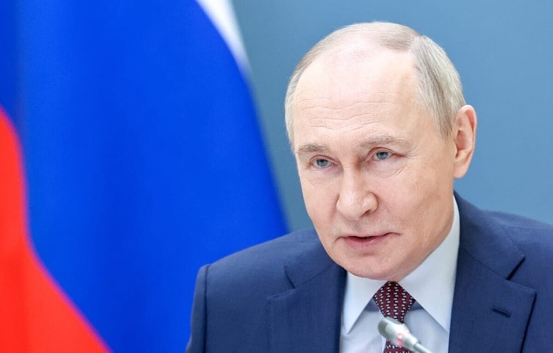プーチンはもう次のターゲットを見つめている（5月13日、モスクワ）　Sputnik/Alexander Kazakov/Pool via REUTERS