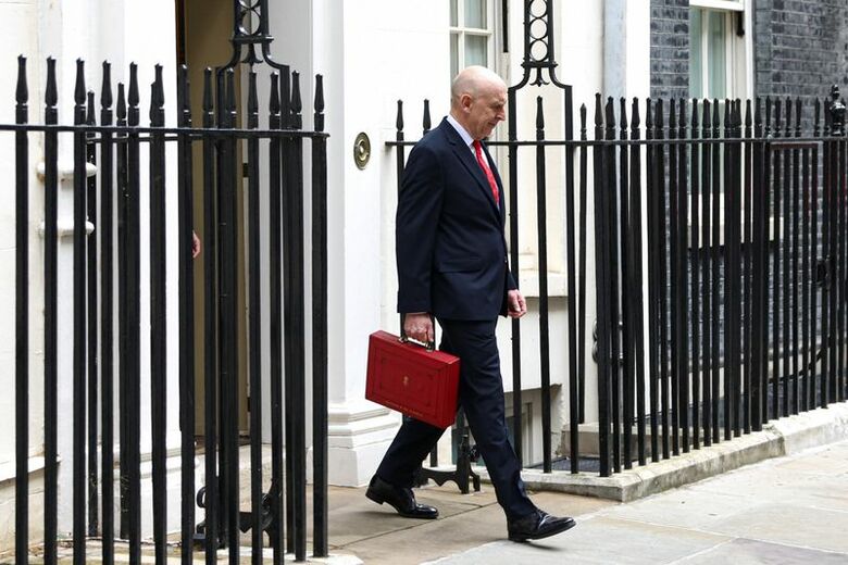ヒーリー英財務相。2026年10月28日、ロンドンで撮影。 REUTERS/Jack Taylor