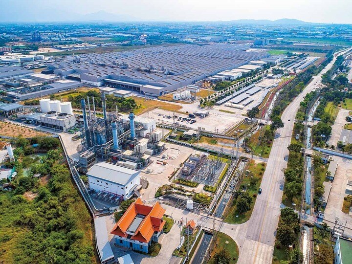 タイ東部のアマタシティ・チョンブリ工業団地