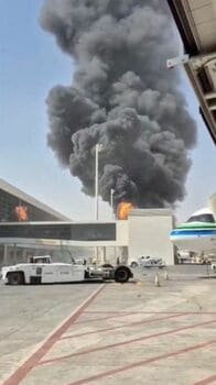 リヤド空港に再び攻撃、複数負傷し閉鎖　トランプ氏対フーシ派参戦「検討」