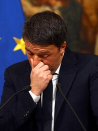 イタリア首相、憲法改正の国民投票敗北で辞意を表明