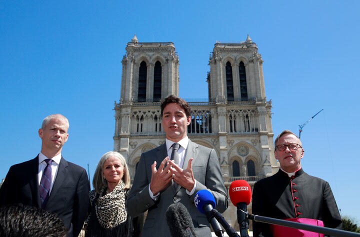 ノートルダム大聖堂の火災は「ヨーロッパの終焉」を告げる事件なのか　Gonzalo Fuentes-REUTERS
