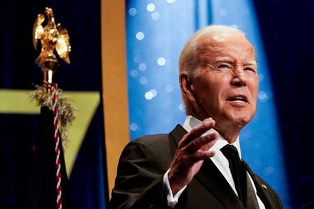 バイデン米大統領は２４日、太平洋島しょ国首脳と３日間の会合を開始する。写真は、２０２３年９月２３日にワシントン市内でスピーチする同大統領。（２０２３年　ロイター／Elizabeth Frantz）