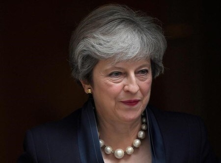 　９月６日、英国のメイ首相は、議会に対して欧州連合（ＥＵ）法を国内法に置き換える「廃止法案」への支持を呼び掛けた。ＥＵ離脱（ブレグジット）の中核を成す法案となるが、野党は対抗する構えだ。ロンドン市街で撮影（２０１７年　ロイター／Toby Melville）
