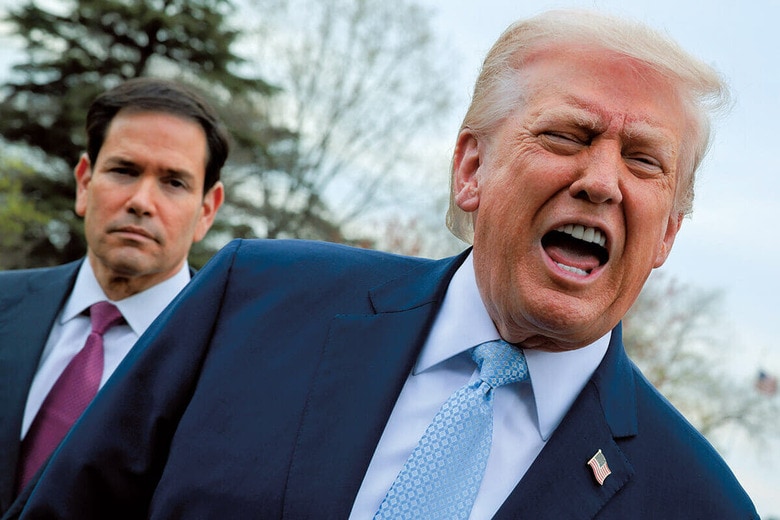 トランプはイスラエルに無謀な戦争へと引きずり込まれたのか　CHIP SOMODEVILLA/GETTY IMAGES