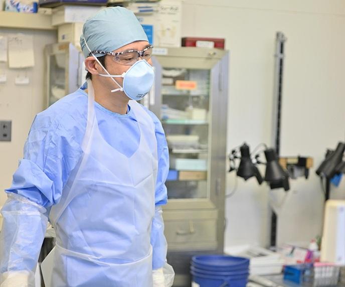 法医学者の奥田貴久医師