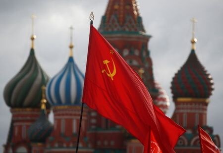 ロシアは５日、反体制派指導者ナワリヌイ氏の釈放を求める抗議活動に参加したとして、ドイツ、ポーランド、スウェーデンの外交官を国外追放すると発表した。写真は昨年１１月、モスクワの赤の広場で撮影（２０２１年　ロイター／Maxim Shemetov）