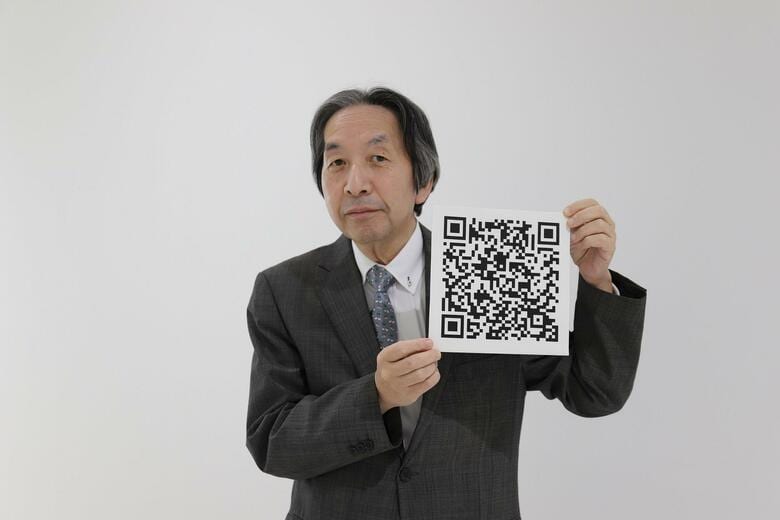 多様な用途で使われるQRコードの開発を主導した原昌宏　DENSO WAVE INCORPORATED.