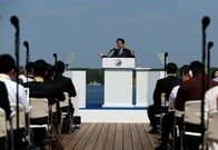 Ｇ７サミット政策総動員を確認、日本はアベノミクスでフル加速