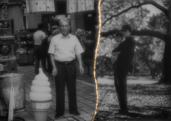 ソフトクリームが気になるか。おじいちゃんが買うたろう