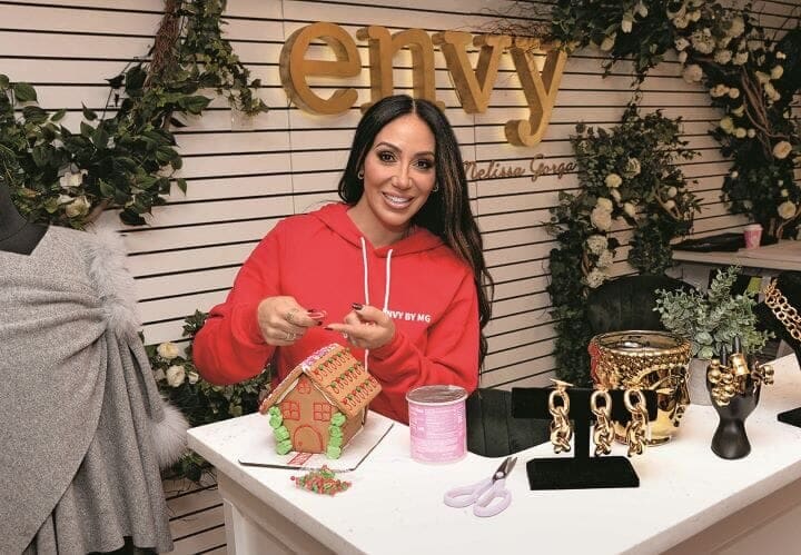 リアリティー番組『リアル・ハウスワイフ（The Real Housewives）』のメリッサ・ゴーガ（Melissa Gorga）