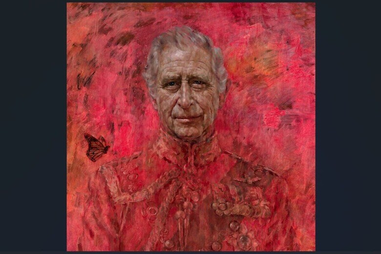 His Majesty King Charles III by Jonathan Yeo 2024/Handout via REUTERS