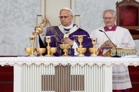 初外遊のローマ教皇がレバノンで「戦争の恐怖」から方向転換を訴え