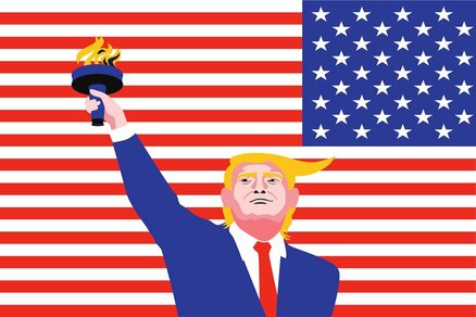 北朝鮮の銅像と似ている…ゴルフ場に出現した金色のトランプ像、ネット民が金日成と比較して揶揄