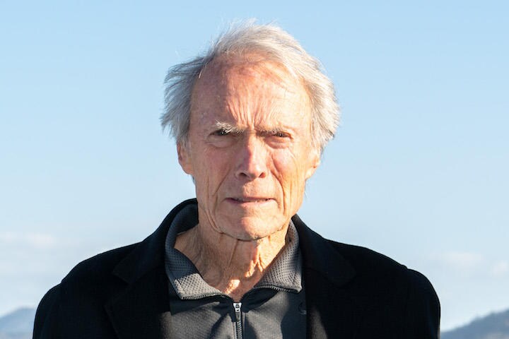 2020年2月、AT＆Tペブルビーチ・プロアマゴルフトーナメントの最終ラウンド中のクリント・イーストウッド　Credit: Kyle Terada-USA TODAY Sports