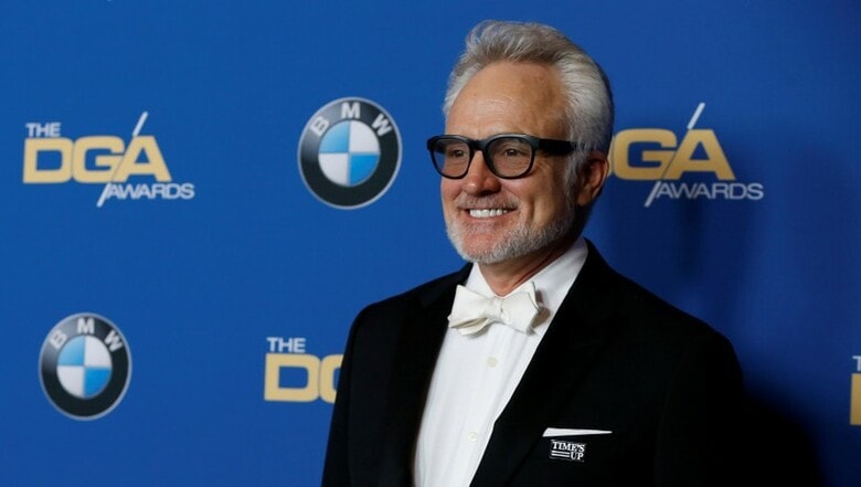 10月11日、反トランプ運動の最前線にいる米ハリウッド業界は、11月6日の中間選挙において州知事などの選挙の候補者を支援するために、スターたちの影響力と創造性を生かそうとしている。写真は俳優のブラッドリー・ウィットフォードさん。2月にビバリーヒルズで撮影（2018年　ロイター/Mario Anzuoni）