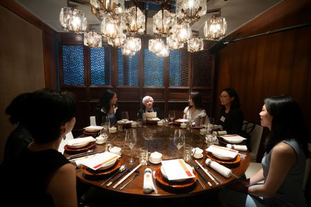 　７月１０日、先週末にイエレン米財務長官と面会した中国の女性エコノミストがＳＮＳ（交流サービス）上で「過激なフェミニスト」などと非難されている。北京で８日、代表撮影（２０２３年　ロイター）