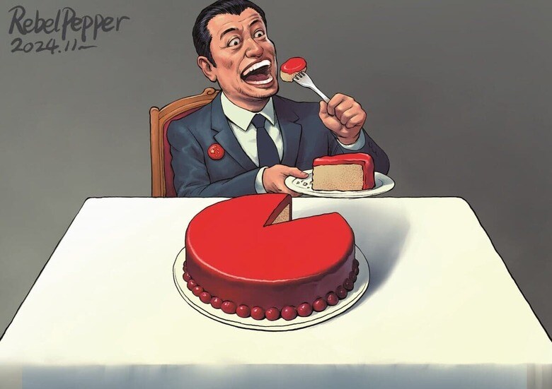 ©2024 REBEL PEPPER/WANG LIMING FOR NEWSWEEK JAPAN