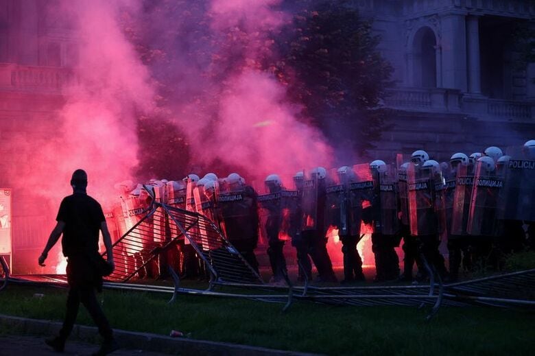 写真は2026年5月23日、セルビアのベオグラードで撮影。REUTERS/Zorana Jevtic