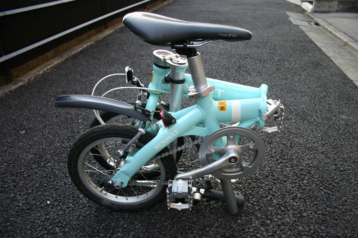 筆者が所有するコンパクトな折り畳み自転車だが、今では断捨離の対象に　Courtesy Tony Laszlo