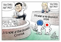 トランプと習近平が築く「高い壁」