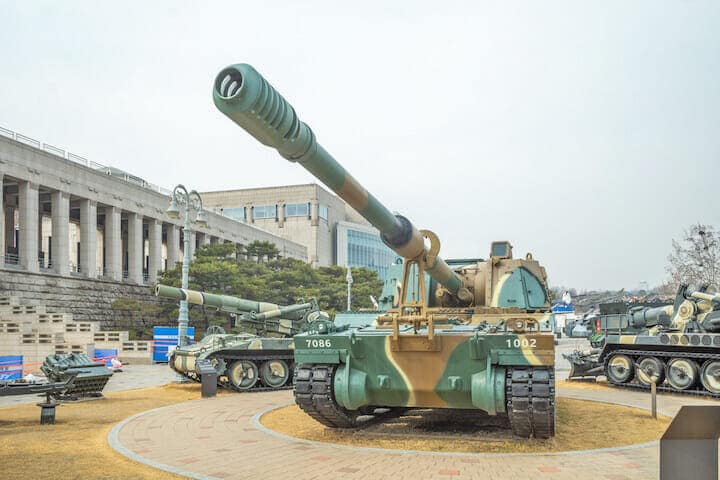 K9 155mm自走榴弾砲