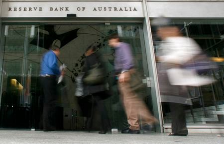 豪準備銀行ビル。シドニーで2008年11月撮影。REUTERS/Daniel Munoz