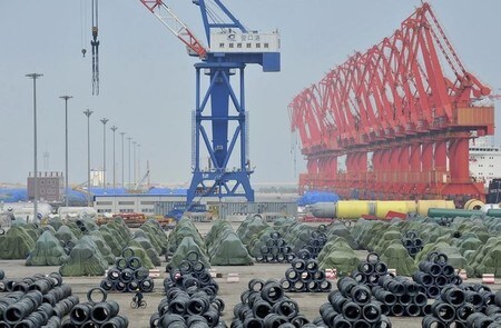 　６月２３日、中国商務省は、米鉄鋼業界の保護主義に強い懸念を示し、世界貿易機関（ＷＴＯ）の規則に従うよう促した。写真は遼寧省で２０１３年８月撮影（２０１６年　ロイター／Stringer）