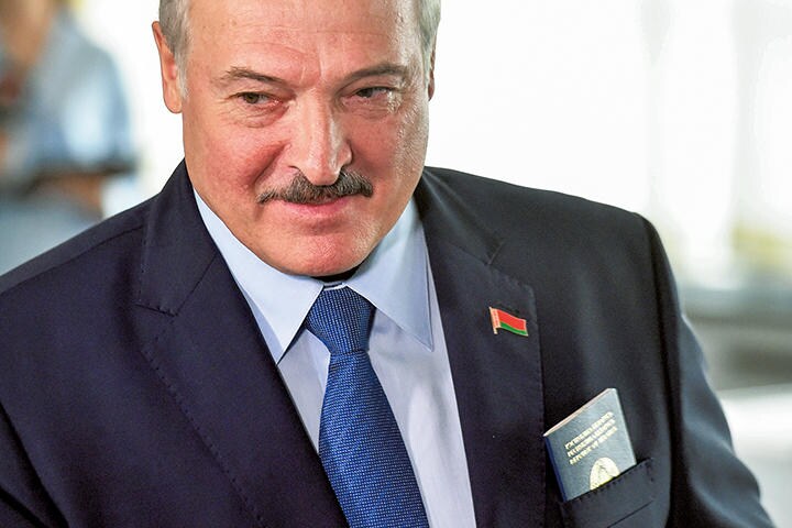 コロナの脅威を軽視し続けるルカシェンコだが……　SERGEI GAPON-POOL-REUTERS