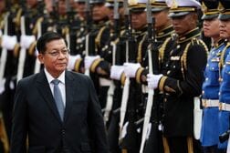ミャンマー大統領がタイ訪問、「ＡＳＥＡＮと関係改善」　正統性獲得を模索